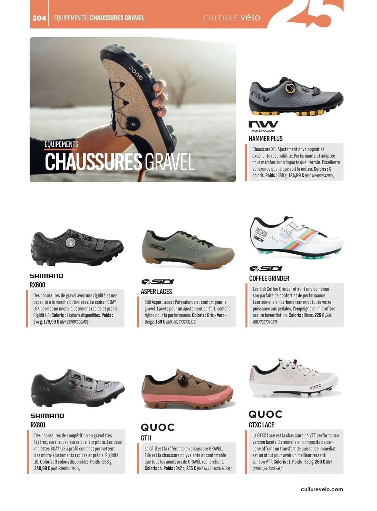 Catalogue Culture Vélo du 2 mai au 31 décembre 2025 - Catalogue page 204