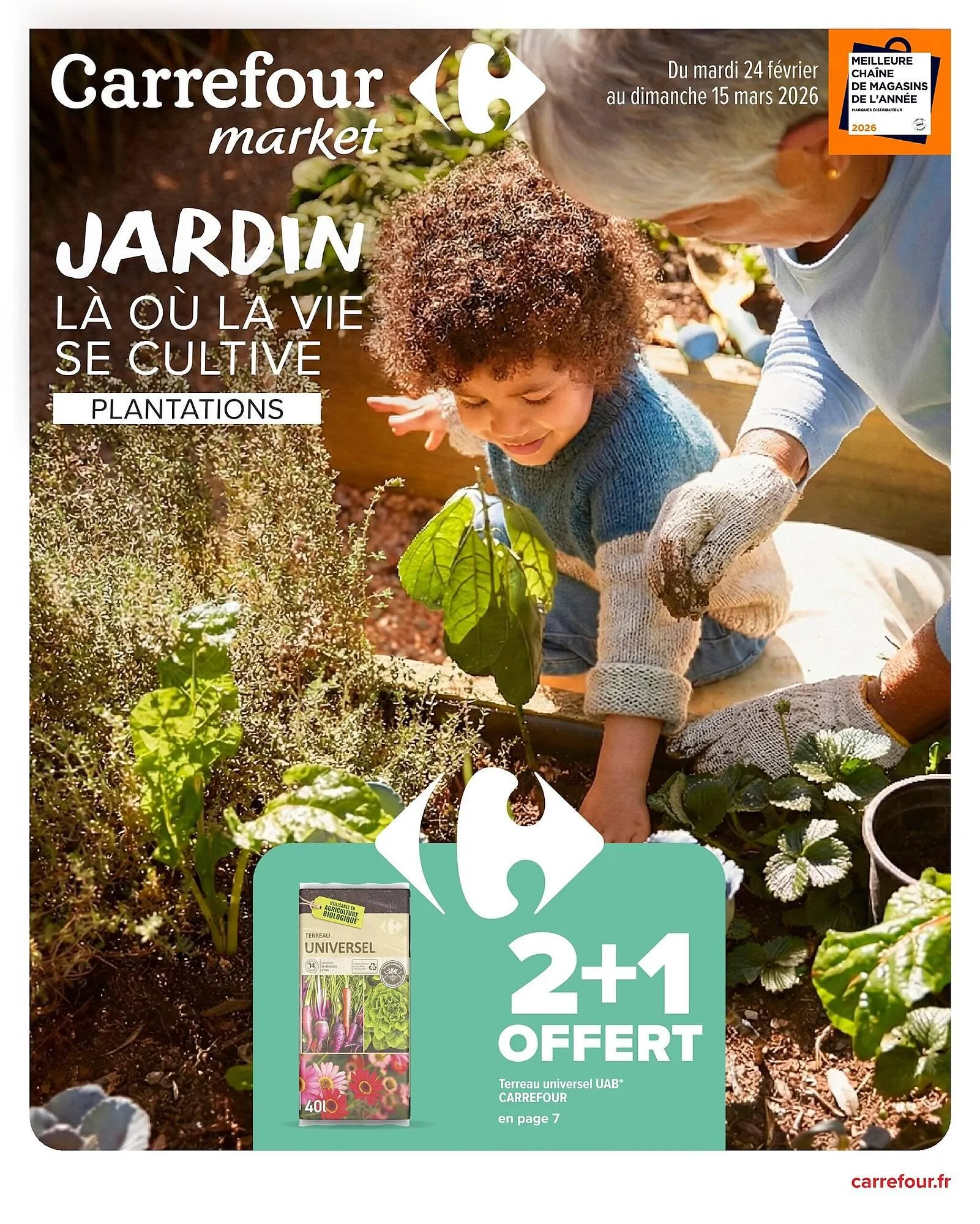 Catalogue Carrefour Market du 24 février au 15 mars 2026 - Catalogue page 1