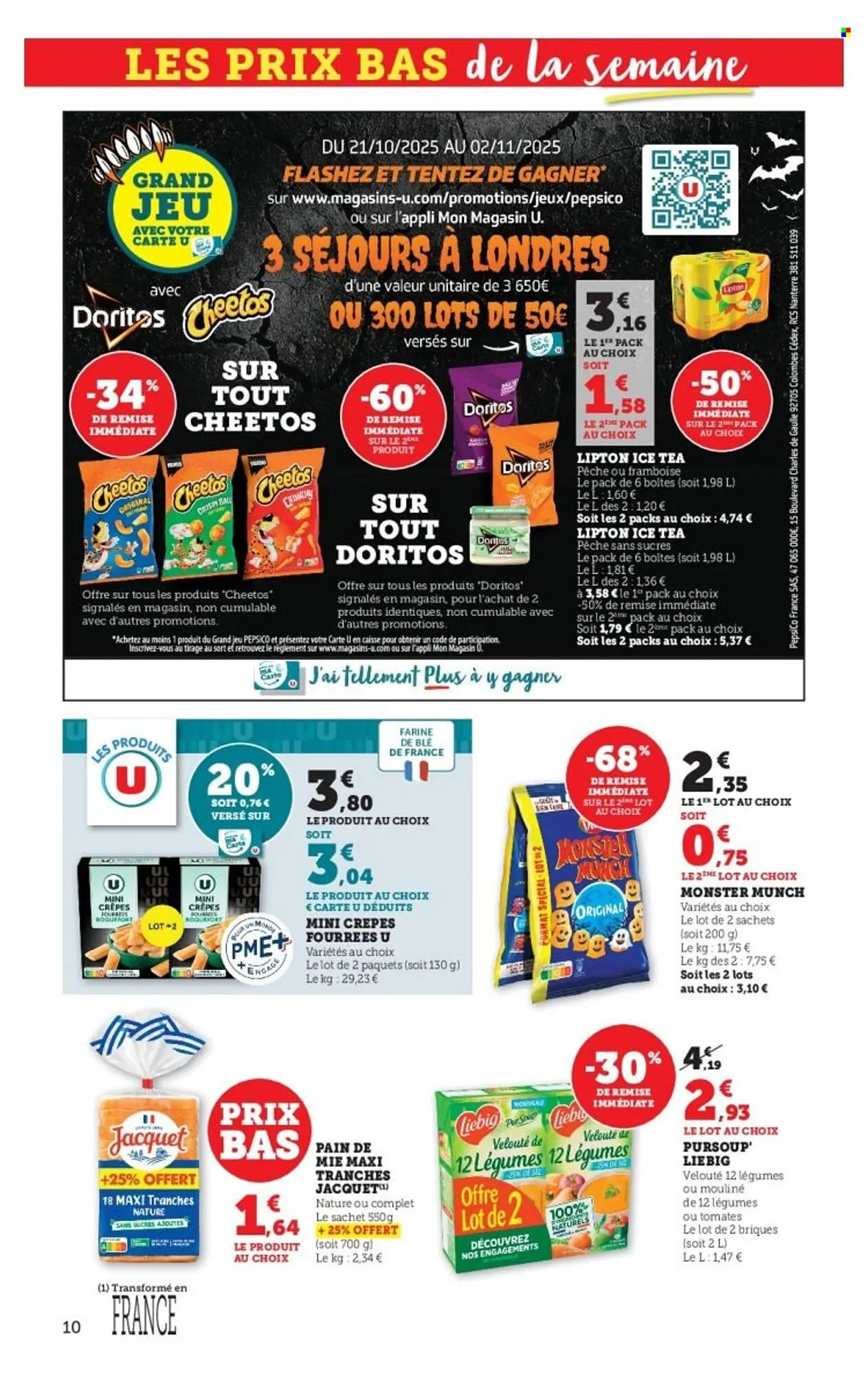 Catalogue Super U du 21 octobre au 2 novembre 2025 - Catalogue page 10