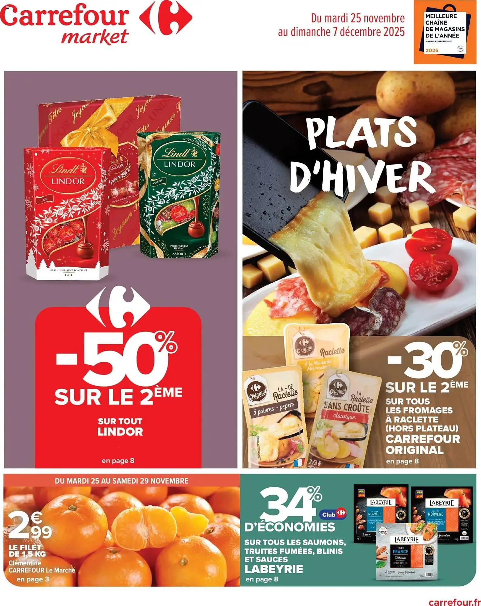 Catalogue Carrefour Market du 25 novembre au 7 décembre 2025 - Catalogue page 1