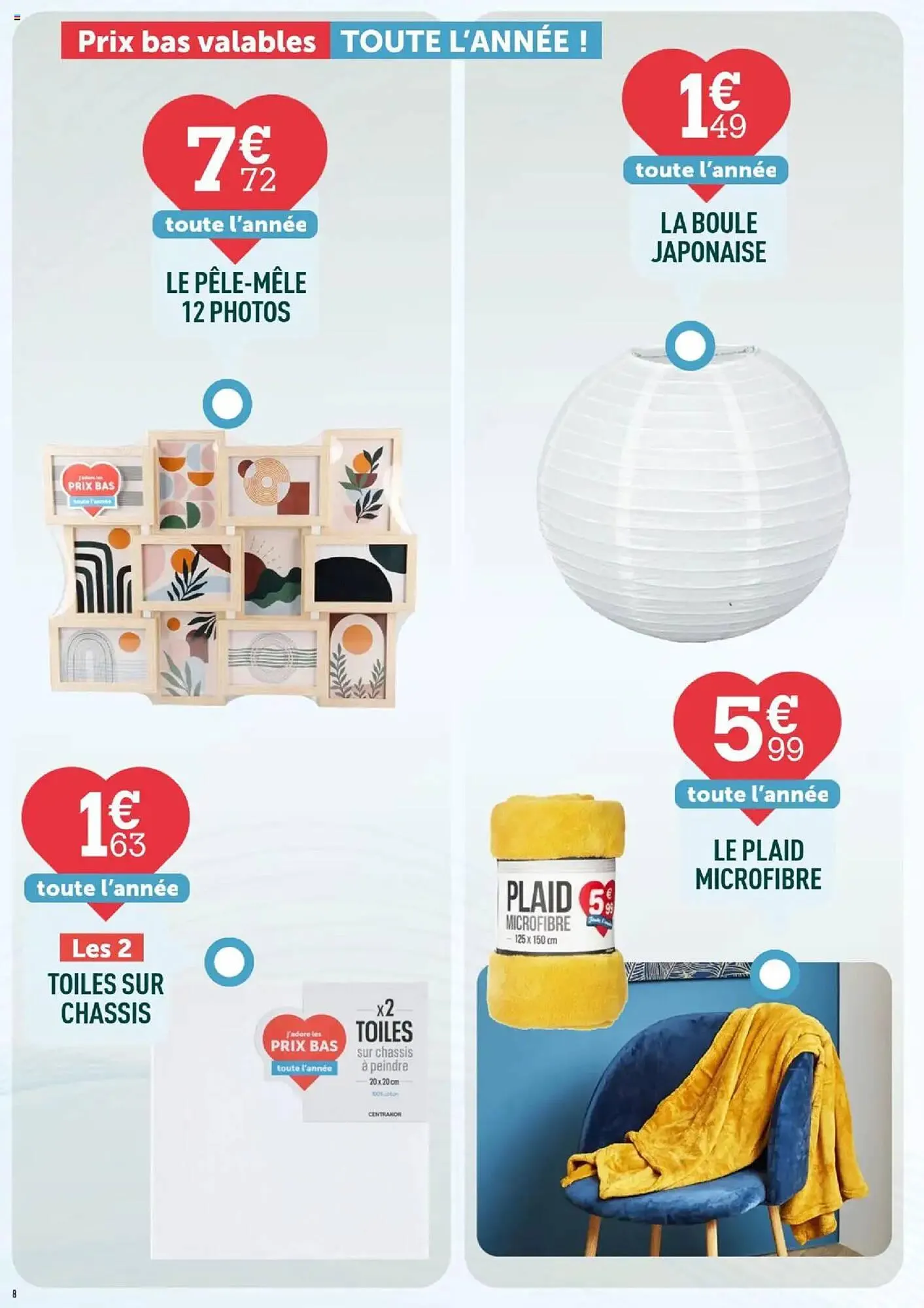 Catalogue Centrakor du 28 juillet au 10 août 2025 - Catalogue page 8