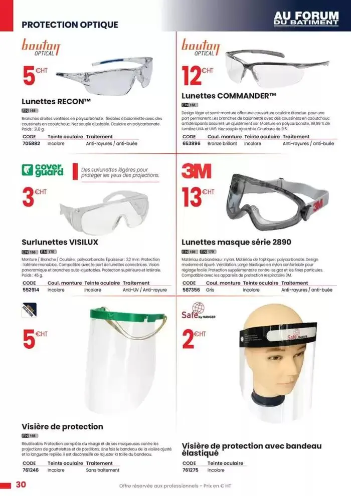 Automne - Hiver 2024 du 1 novembre au 30 mars 2025 - Catalogue page 30