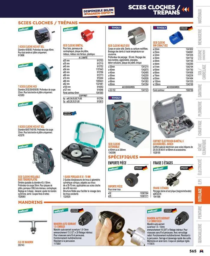 Guide produits 2024 du 15 mars au 31 décembre 2024 - Catalogue page 565