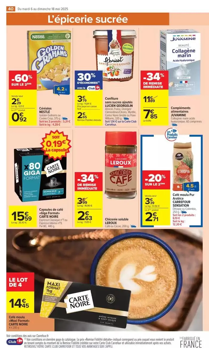 LE GOÛT ÇA SE FÊTE du 6 mai au 18 mai 2025 - Catalogue page 42