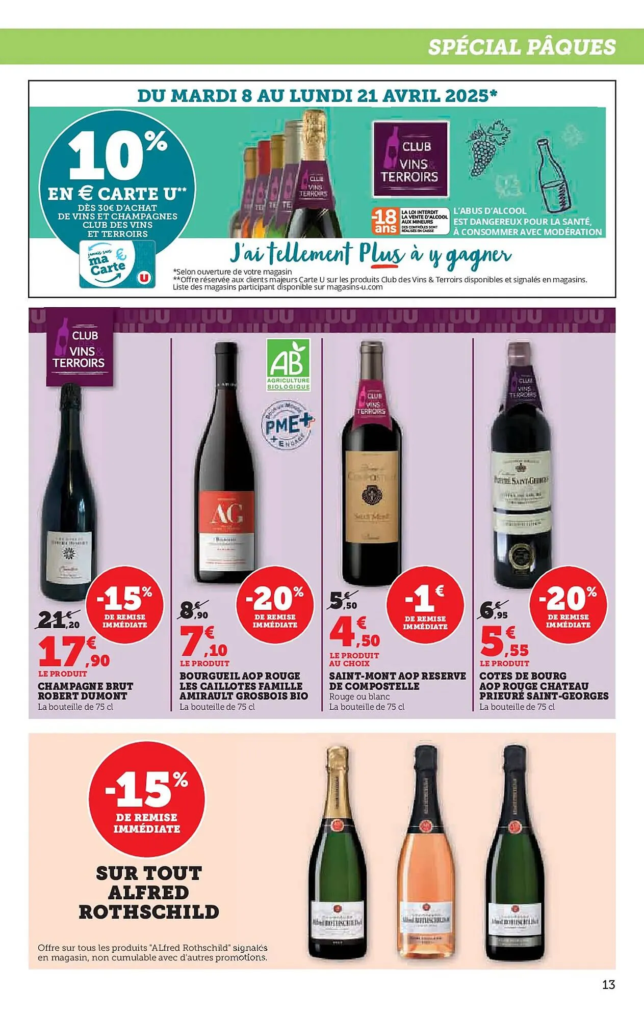 Catalogue U Express du 8 avril au 21 avril 2025 - Catalogue page 13