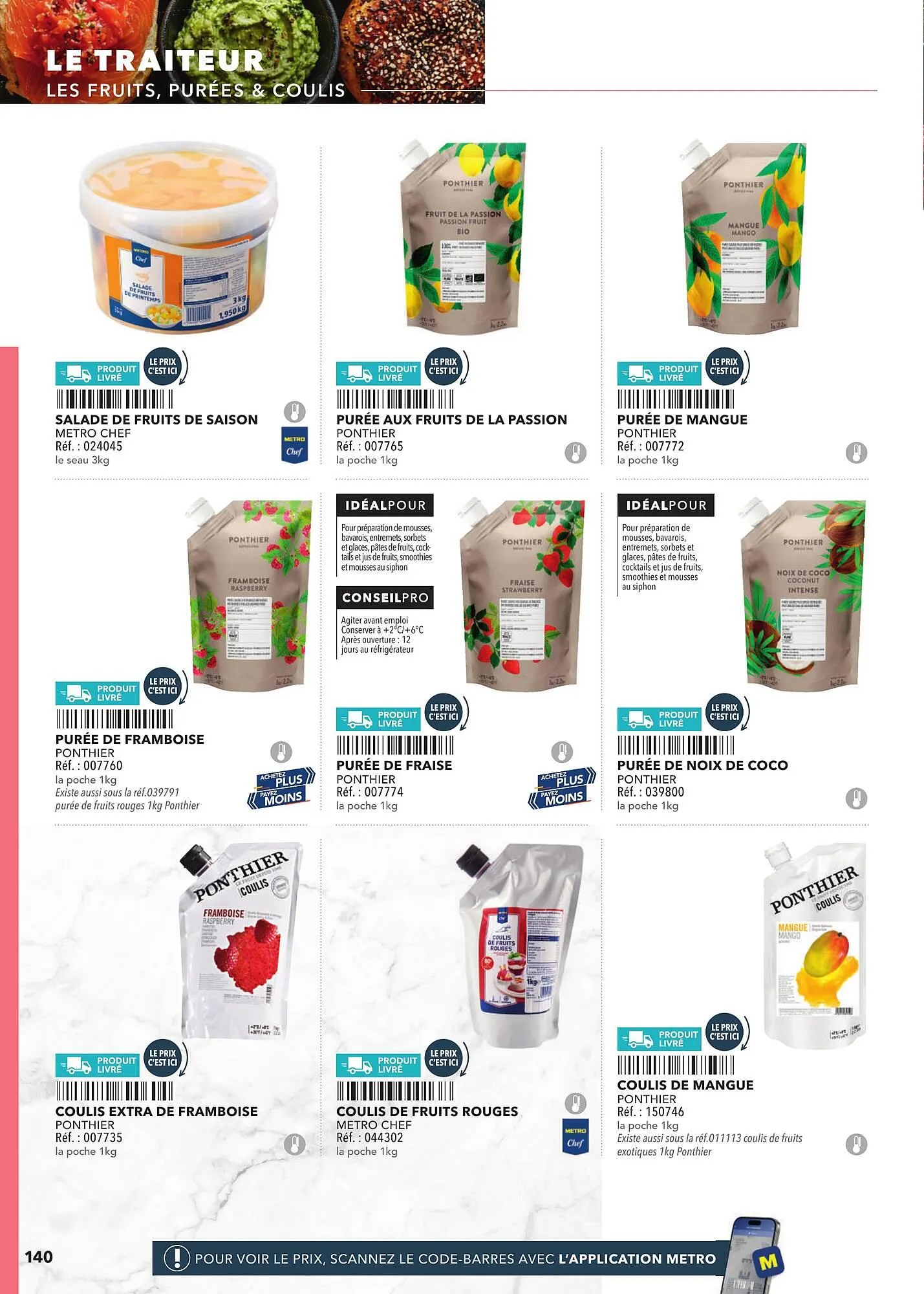 Catalogue METRO du 2 mars au 31 décembre 2025 - Catalogue page 140