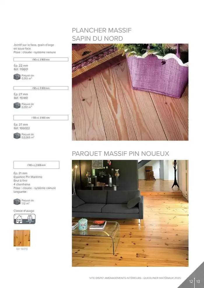 Aménagements Intérieurs du 20 janvier au 31 décembre 2025 - Catalogue page 13