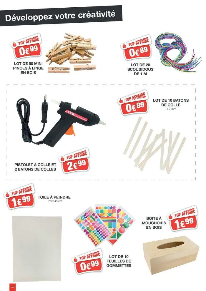 TOP AFFAIRE du 31 juillet au 31 juillet 2024 - Catalogue page 4