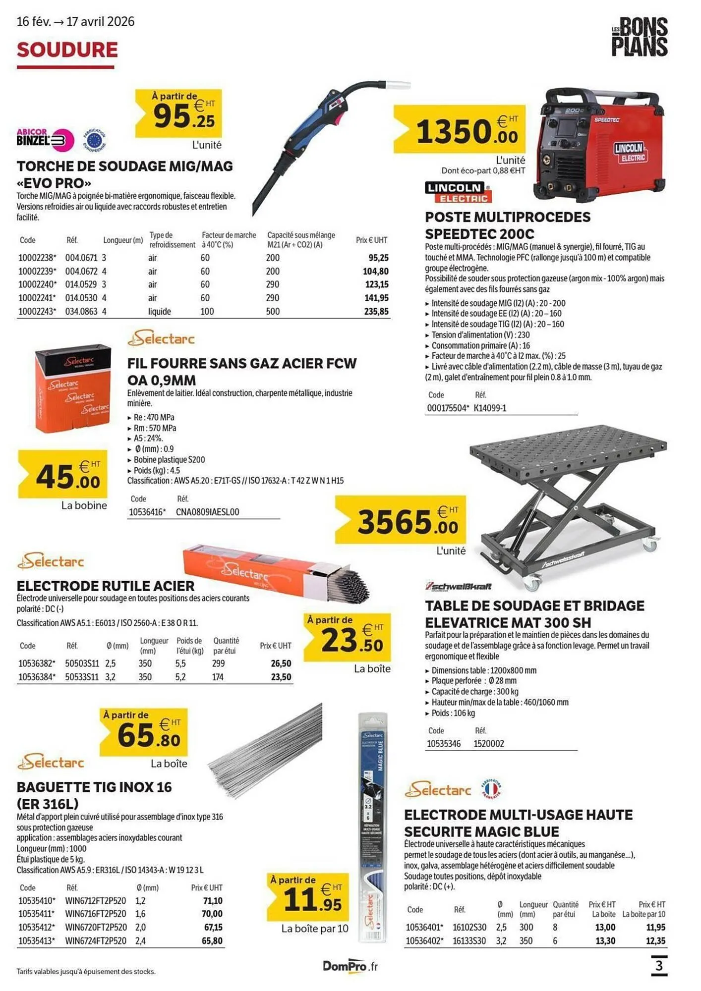 Catalogue DomPro du 17 février au 17 avril 2026 - Catalogue page 3