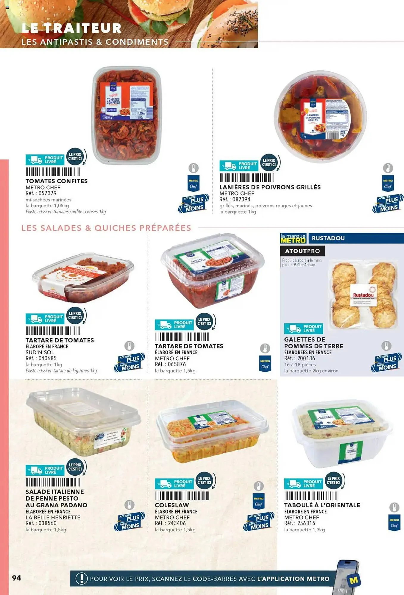 Catalogue METRO du 24 avril au 31 décembre 2025 - Catalogue page 94