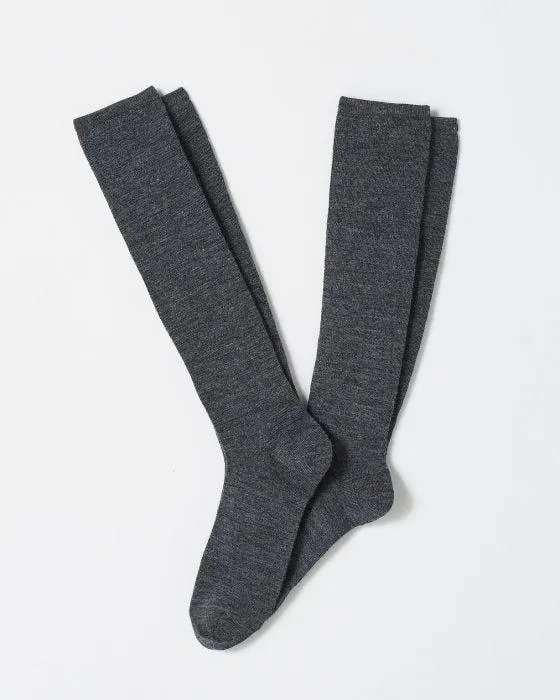 Lot de 2 paires de mi-bas Thermolactyl et laine