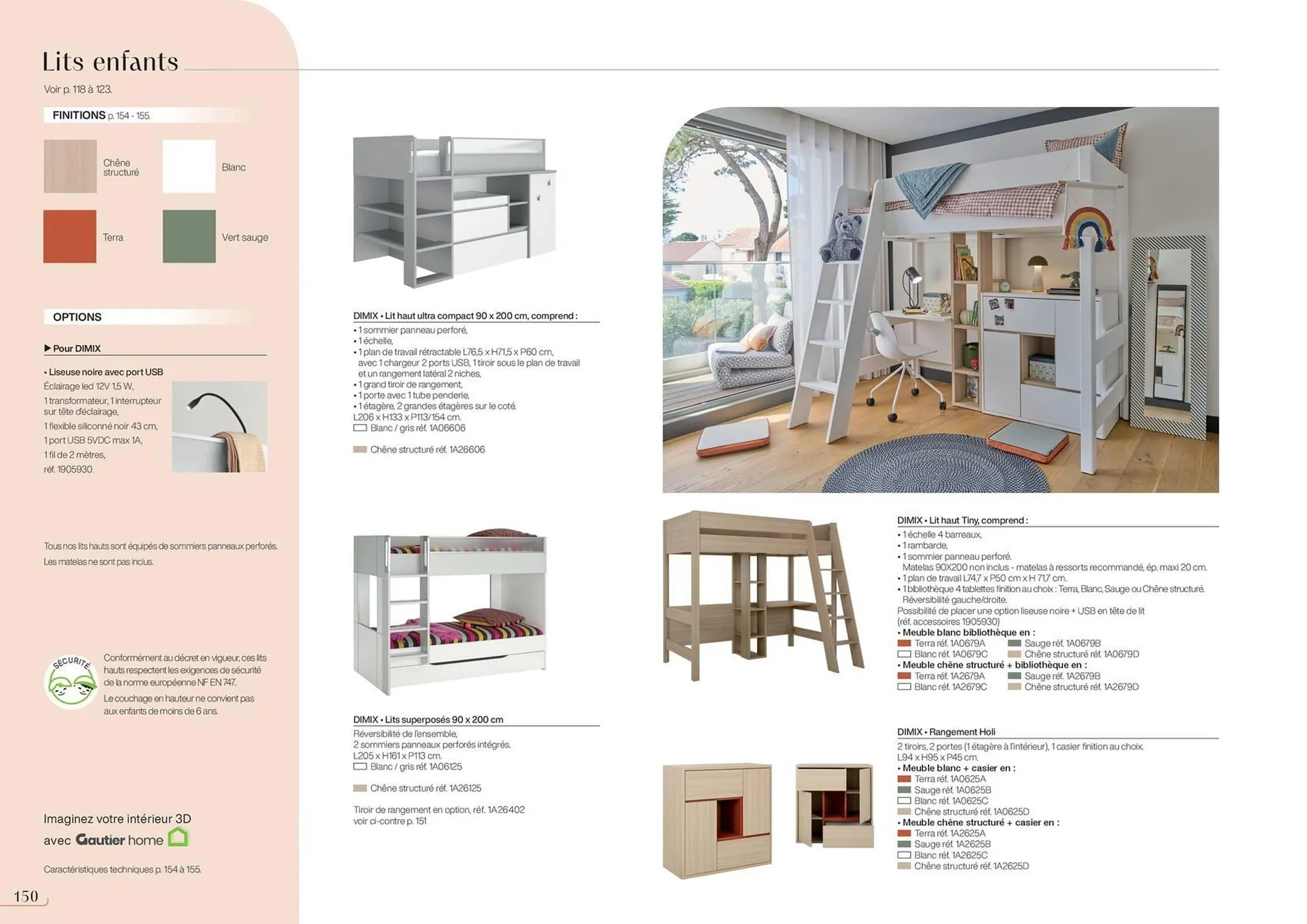 Catalogue Gautier du 19 septembre au 31 mai 2026 - Catalogue page 150