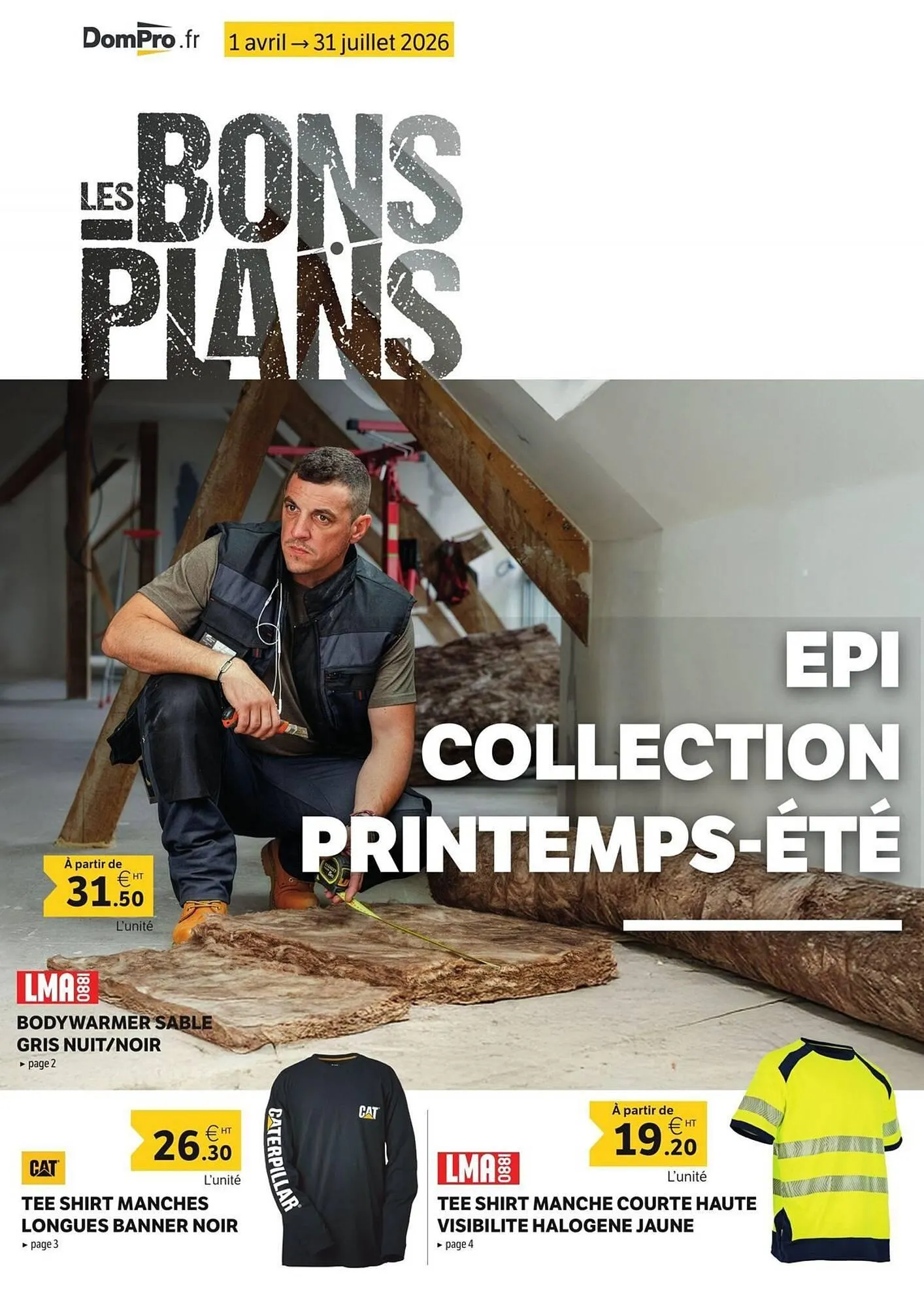Catalogue DomPro du 5 mai au 31 juillet 2026 - Catalogue page 1
