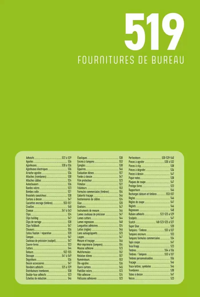 Catalogue Entreprises 2025 du 13 janvier au 31 décembre 2025 - Catalogue page 521