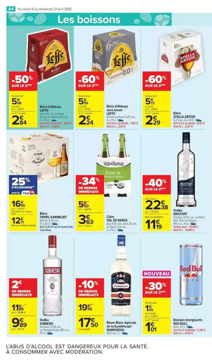 JOYEUSES PÂQUES du 15 avril au 27 avril 2025 - Catalogue page 46