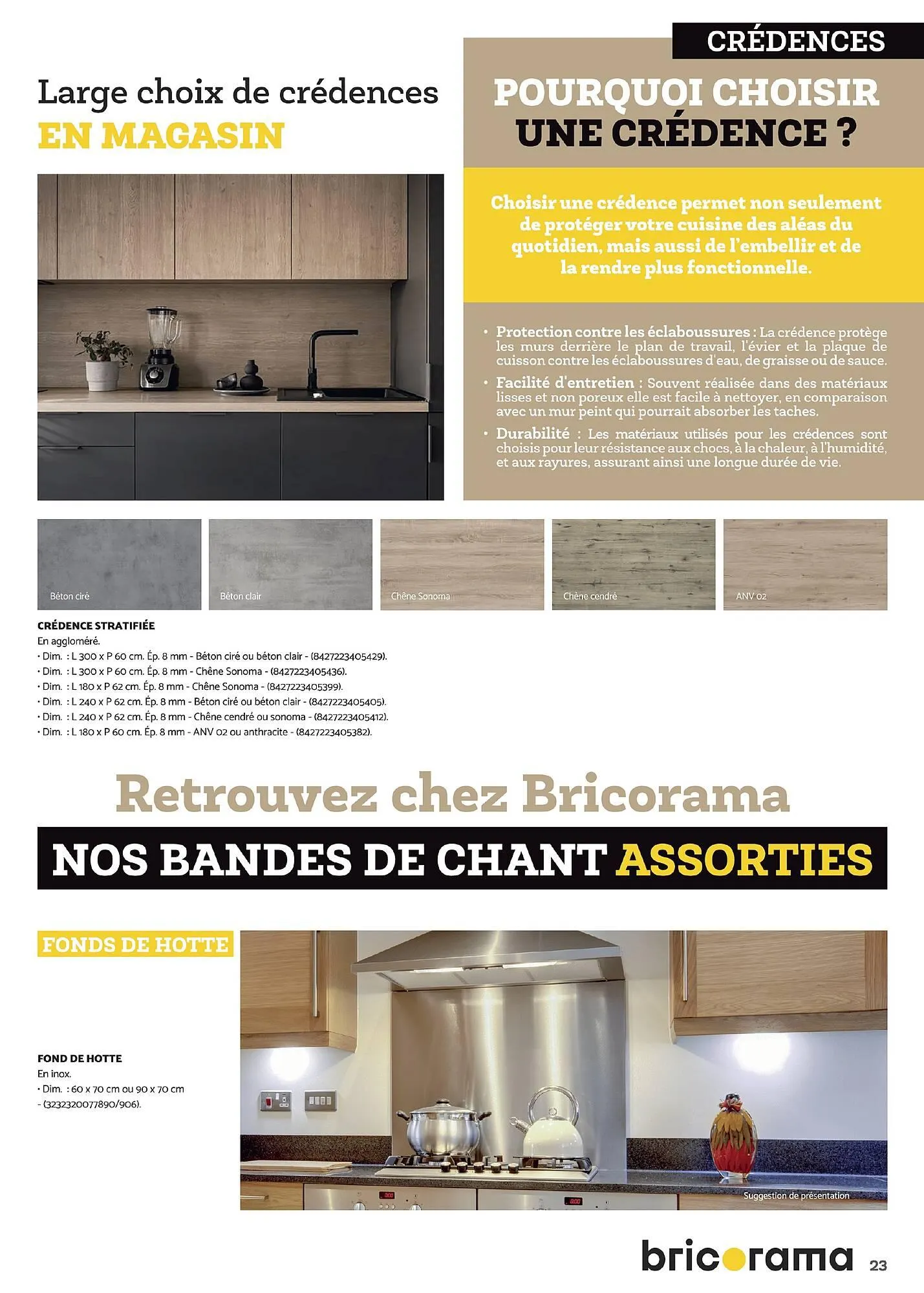 Catalogue Bricorama du 30 juin au 31 décembre 2025 - Catalogue page 23