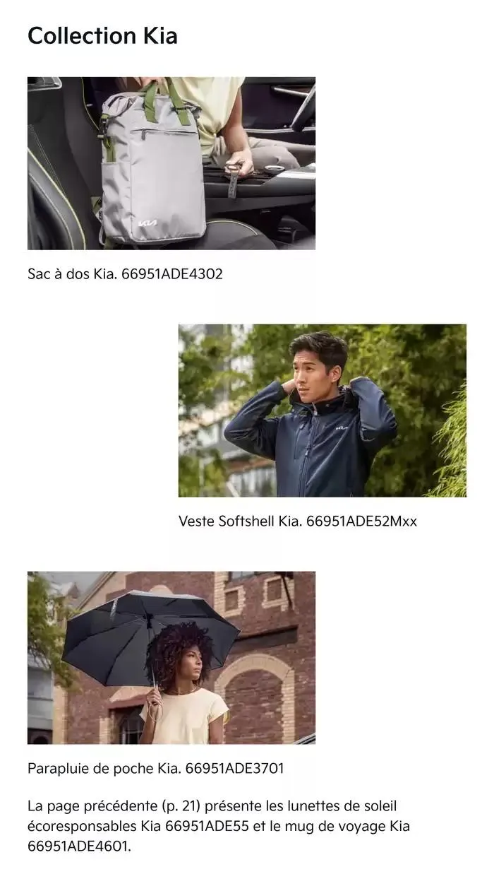 KIA Nouvelle Picanto - Accessoires du 26 septembre au 17 septembre 2025 - Catalogue page 22