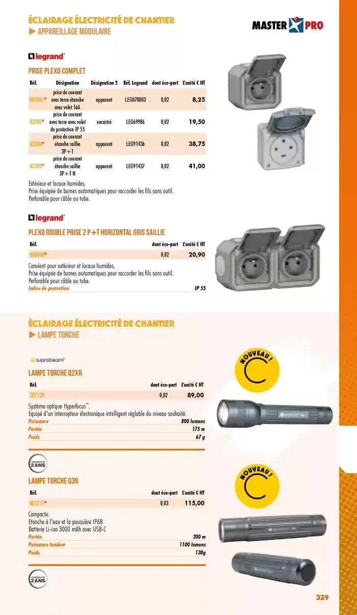 Essentiel Batiment 2025 du 3 janvier au 31 décembre 2025 - Catalogue page 331