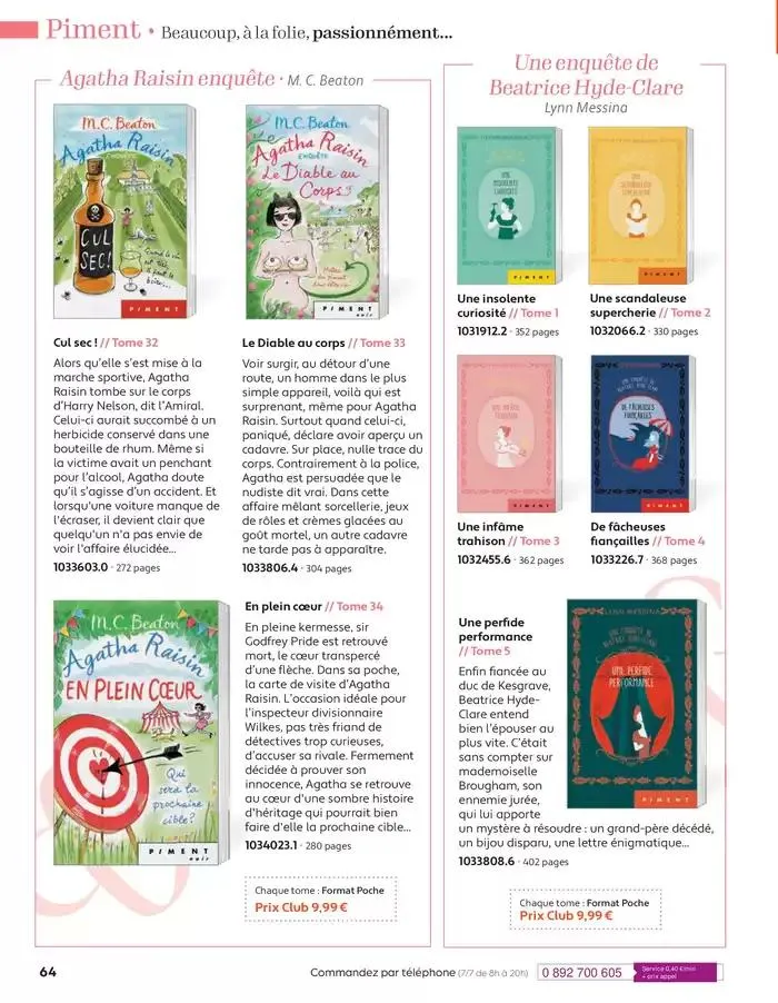 Mars - Avril 2025 du 4 mars au 30 avril 2025 - Catalogue page 64