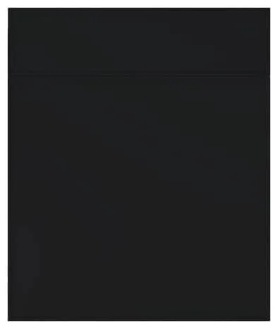 Façade 1 porte + 1 tiroir 60cm "Heline"noir mat - L. 59.7 x H. 71.5cm - Cooke and Lewis