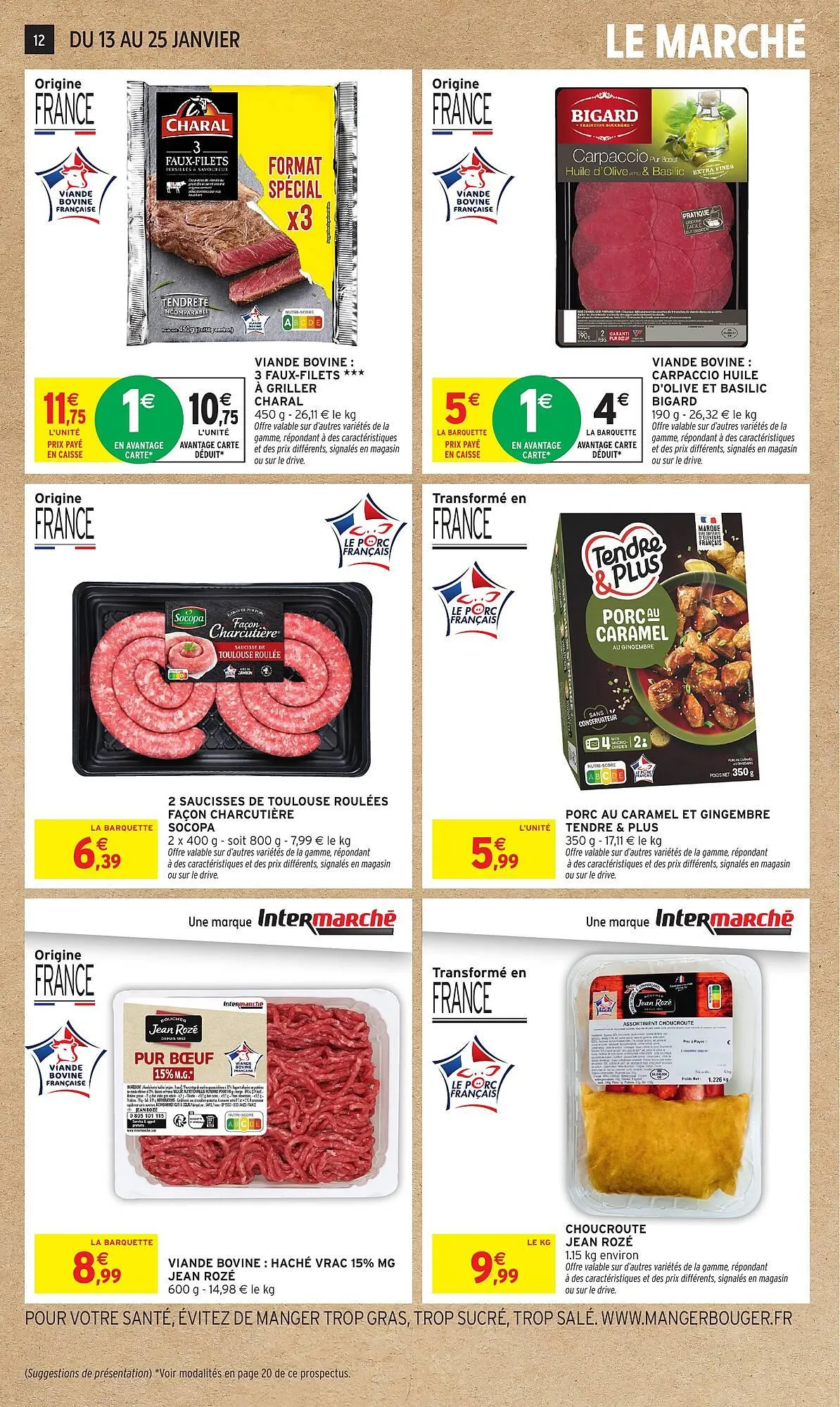 Catalogue Intermarché du 13 janvier au 25 janvier 2026 - Catalogue page 12