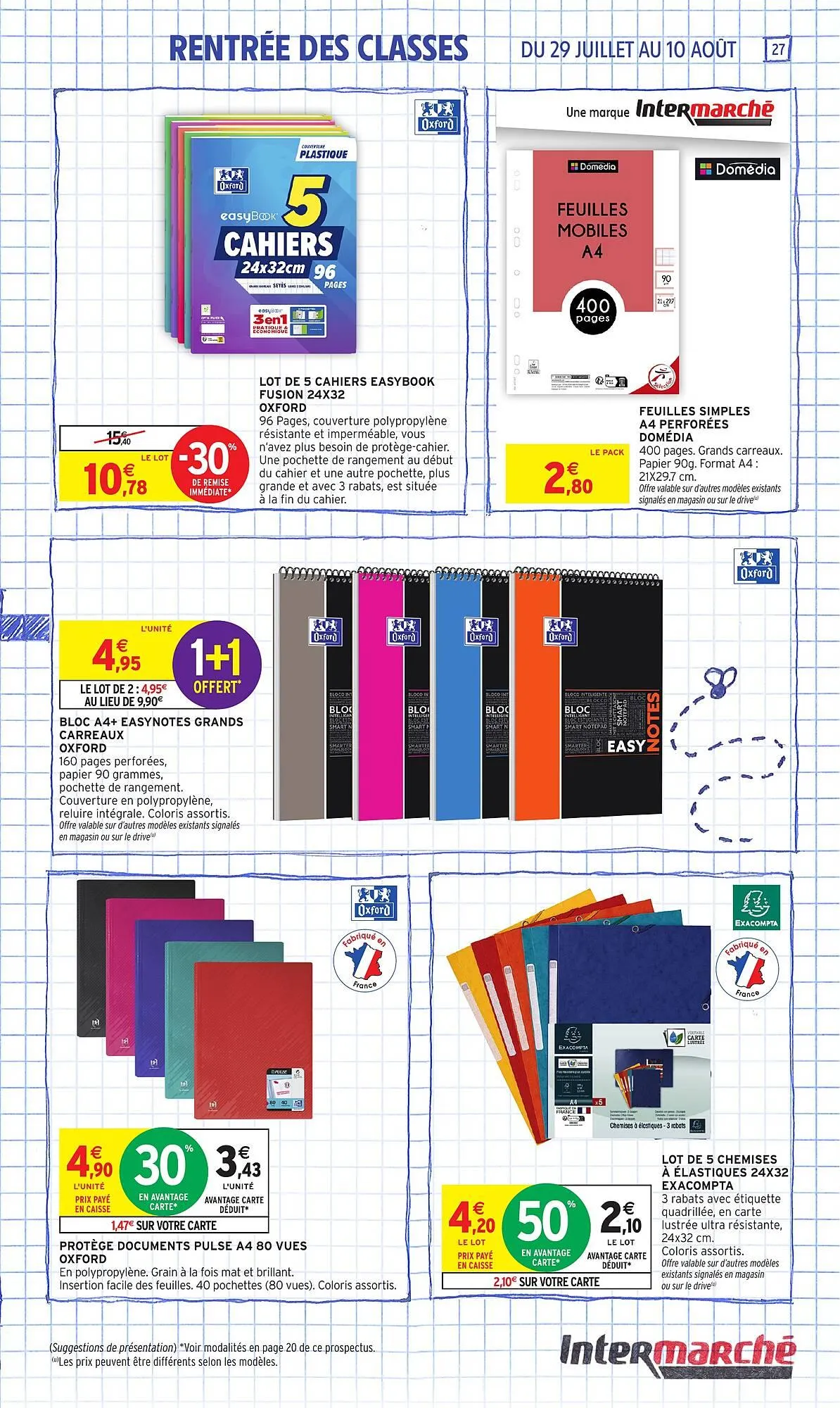 Catalogue Intermarché du 29 juillet au 10 août 2025 - Catalogue page 27