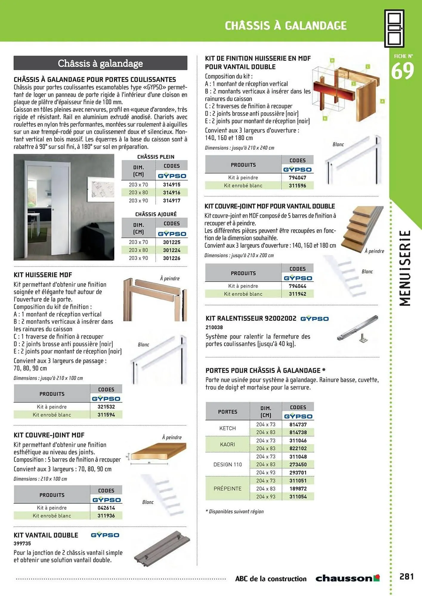 Catalogue Chausson Matériaux du 2 mai au 31 décembre 2025 - Catalogue page 283