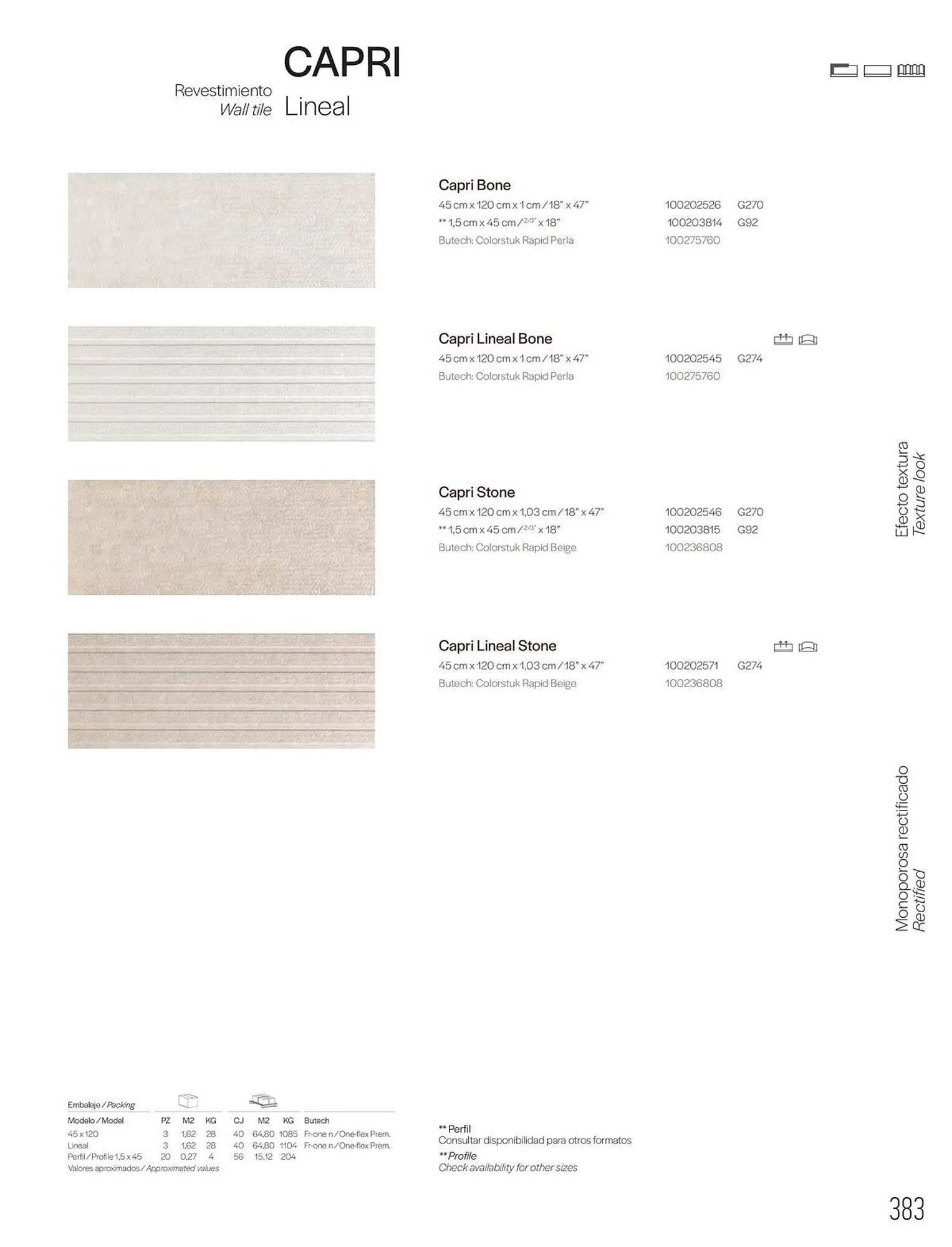 Catalogue Porcelanosa du 27 janvier au 31 décembre 2025 - Catalogue page 385