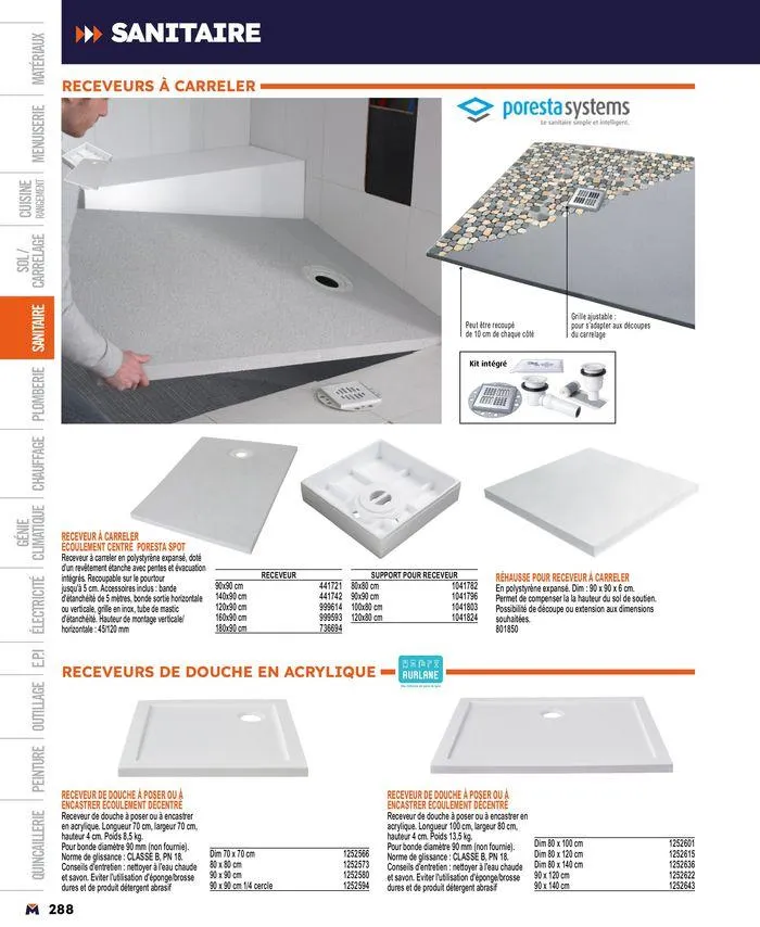 Guide produits 2024 du 15 mars au 31 décembre 2024 - Catalogue page 288