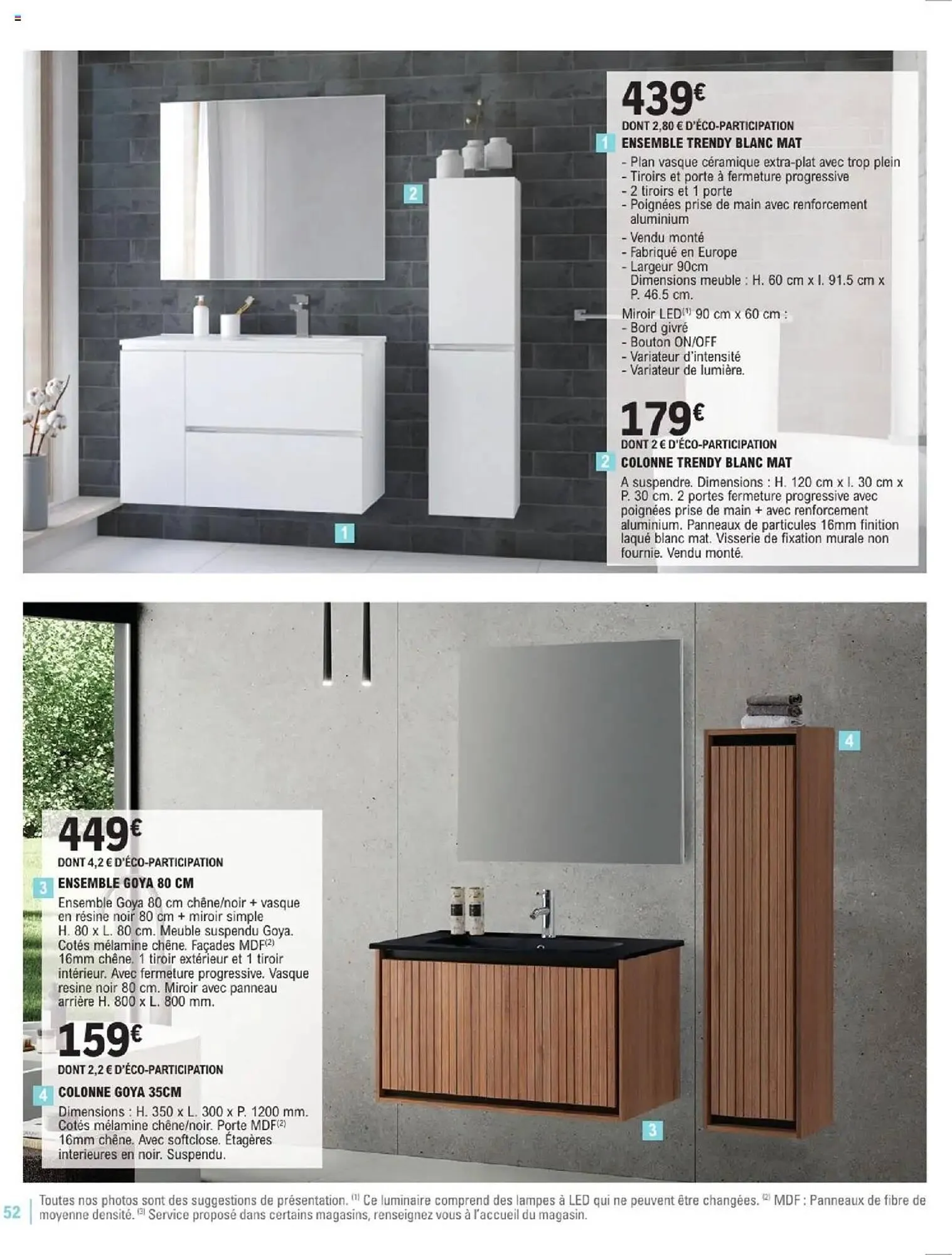 Catalogue E.Leclerc Brico du 7 janvier au 31 décembre 2025 - Catalogue page 52