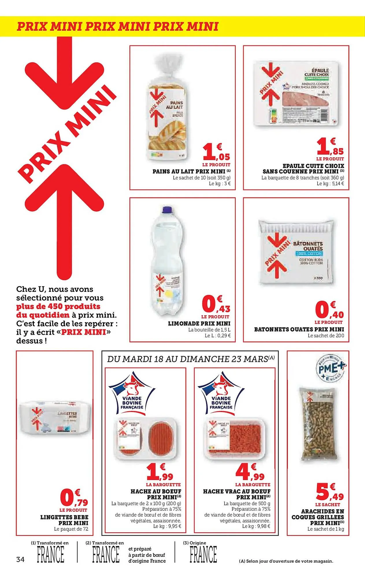 Catalogue Hyper U du 18 mars au 30 mars 2025 - Catalogue page 34