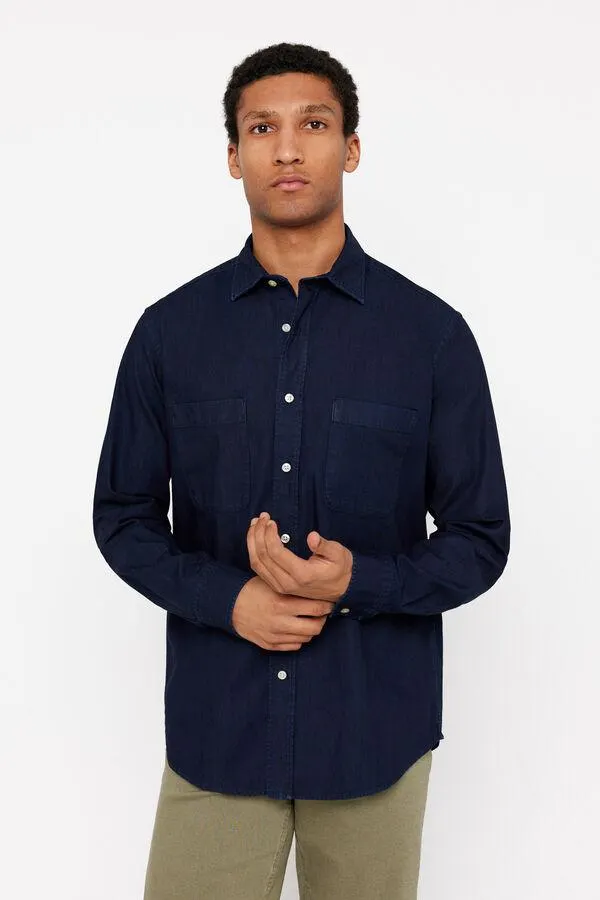 Camisa denim utility