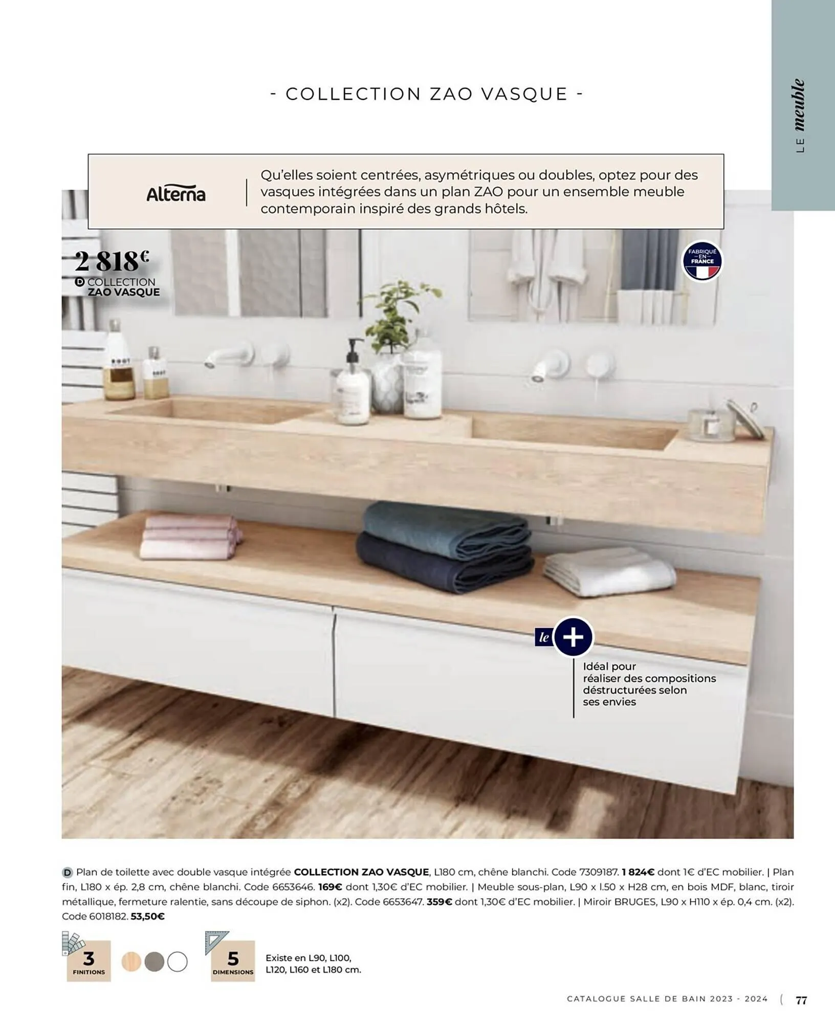 Catalogue Cedeo du 6 juillet au 31 décembre 2023 - Catalogue page 77