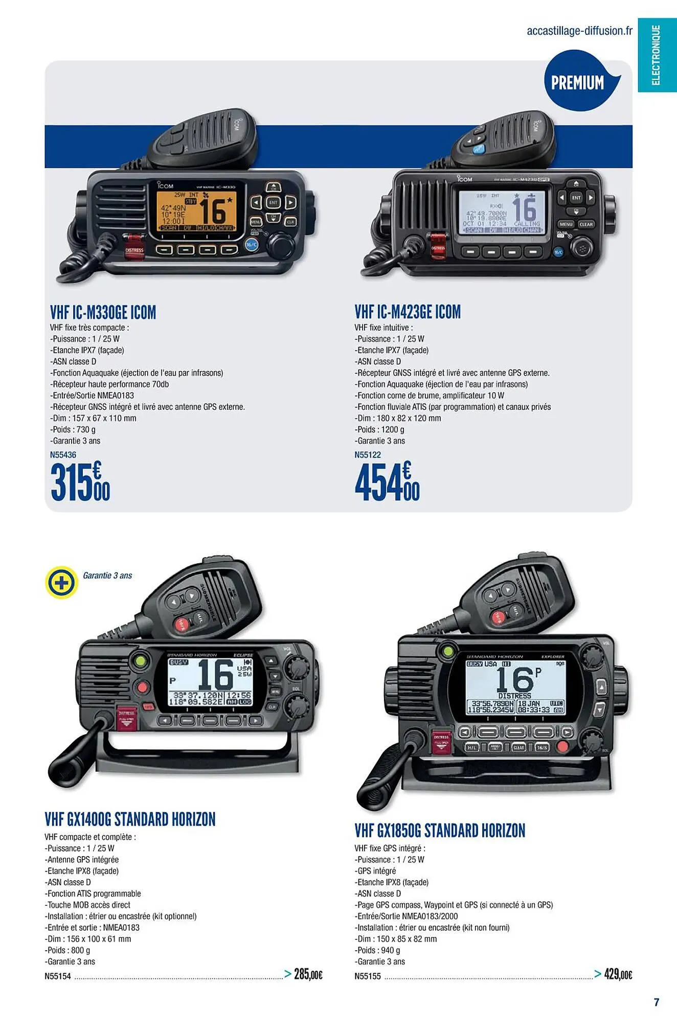 Catalogue Accastillage Diffusion du 1 mars au 31 décembre 2023 - Catalogue page 9