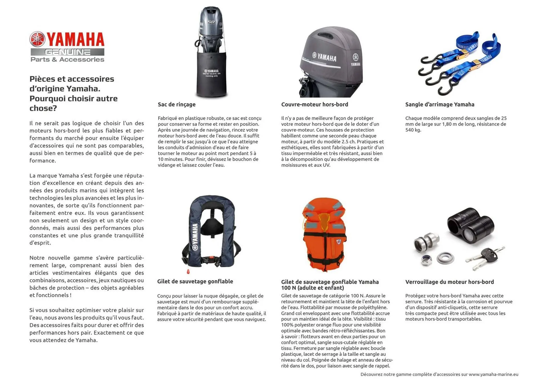 Yamaha Catalogue du 25 septembre au 30 juin 2026 - Catalogue page 13