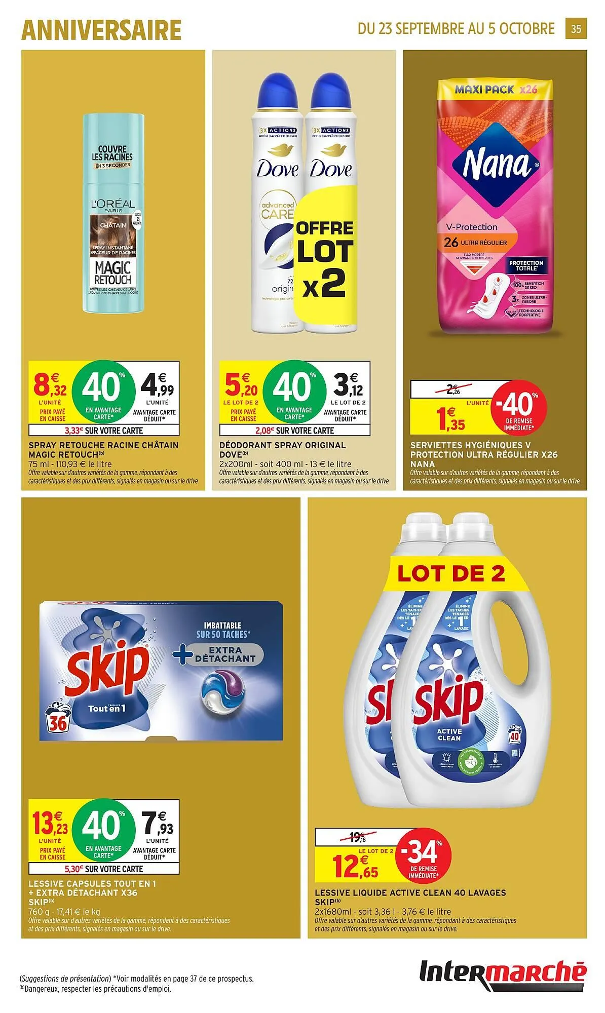 Catalogue Intermarché du 23 septembre au 5 octobre 2025 - Catalogue page 35