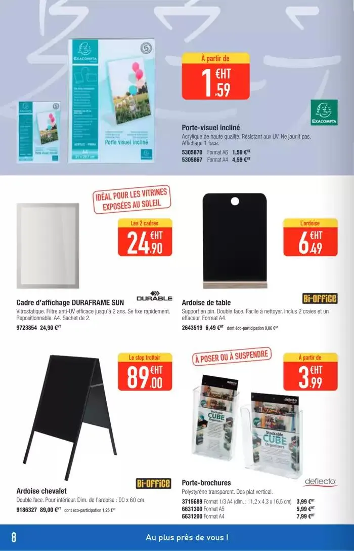 Opération Bureau du 31 mars au 24 mai 2025 - Catalogue page 8