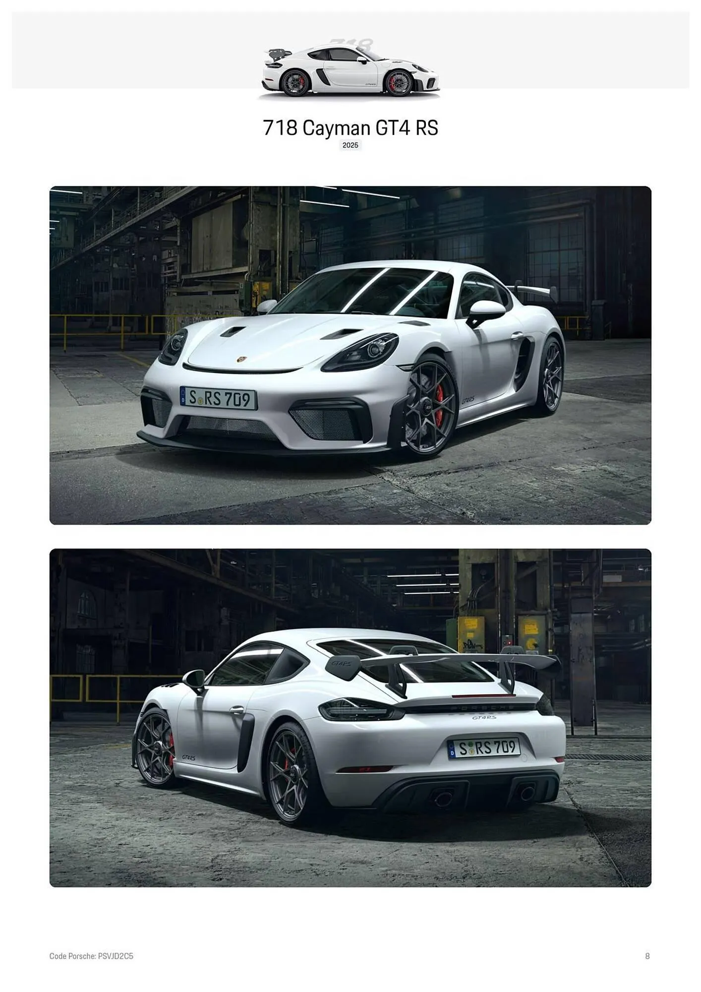 Catalogue Porsche du 4 juin au 31 janvier 2026 - Catalogue page 8