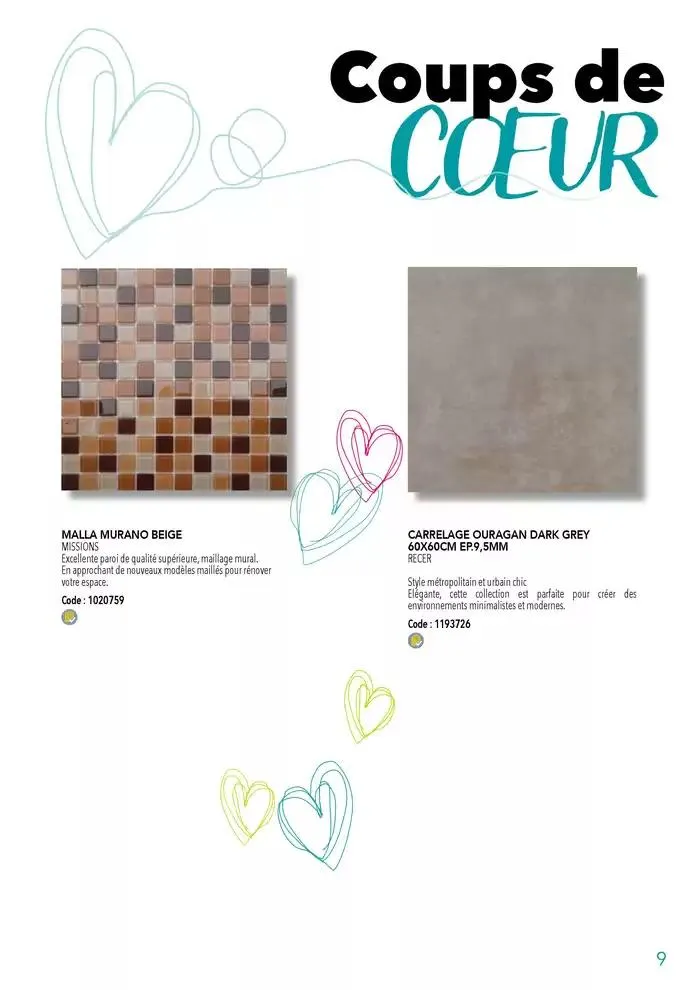 PRINTEMPS 2025 du 1 avril au 31 mai 2025 - Catalogue page 9