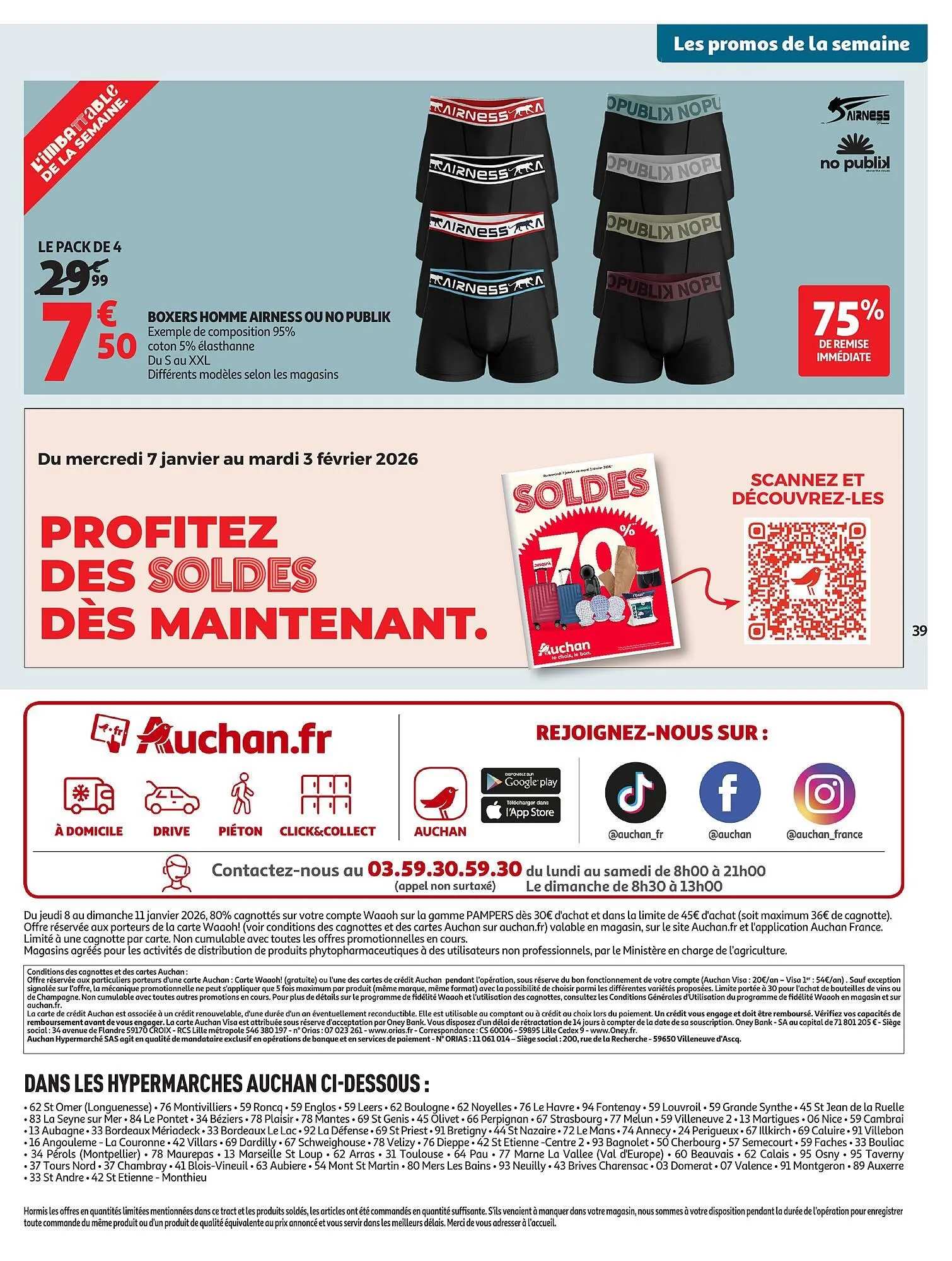 Catalogue Auchan du 6 janvier au 18 janvier 2026 - Catalogue page 39
