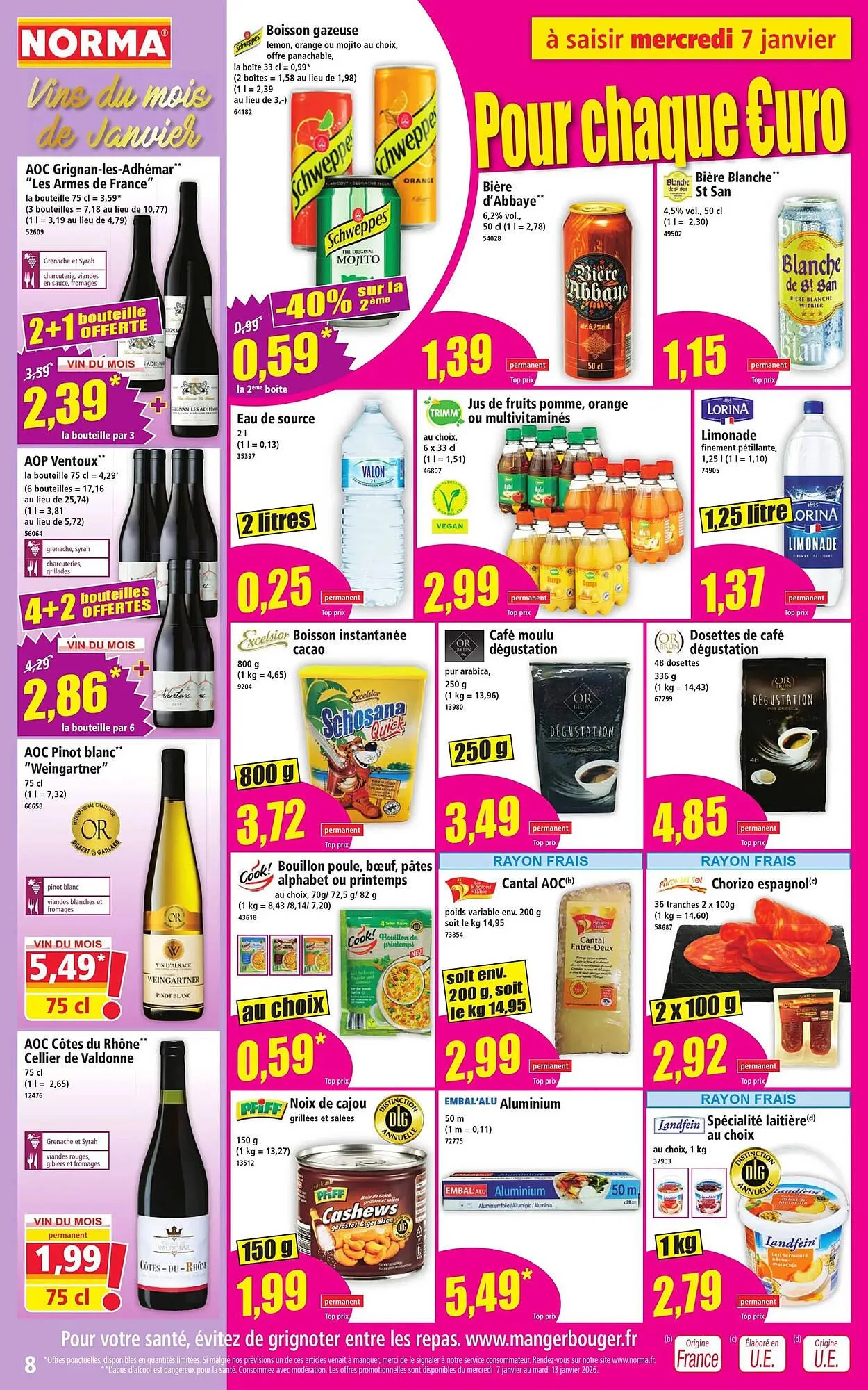 Catalogue Norma du 7 janvier au 13 janvier 2026 - Catalogue page 8
