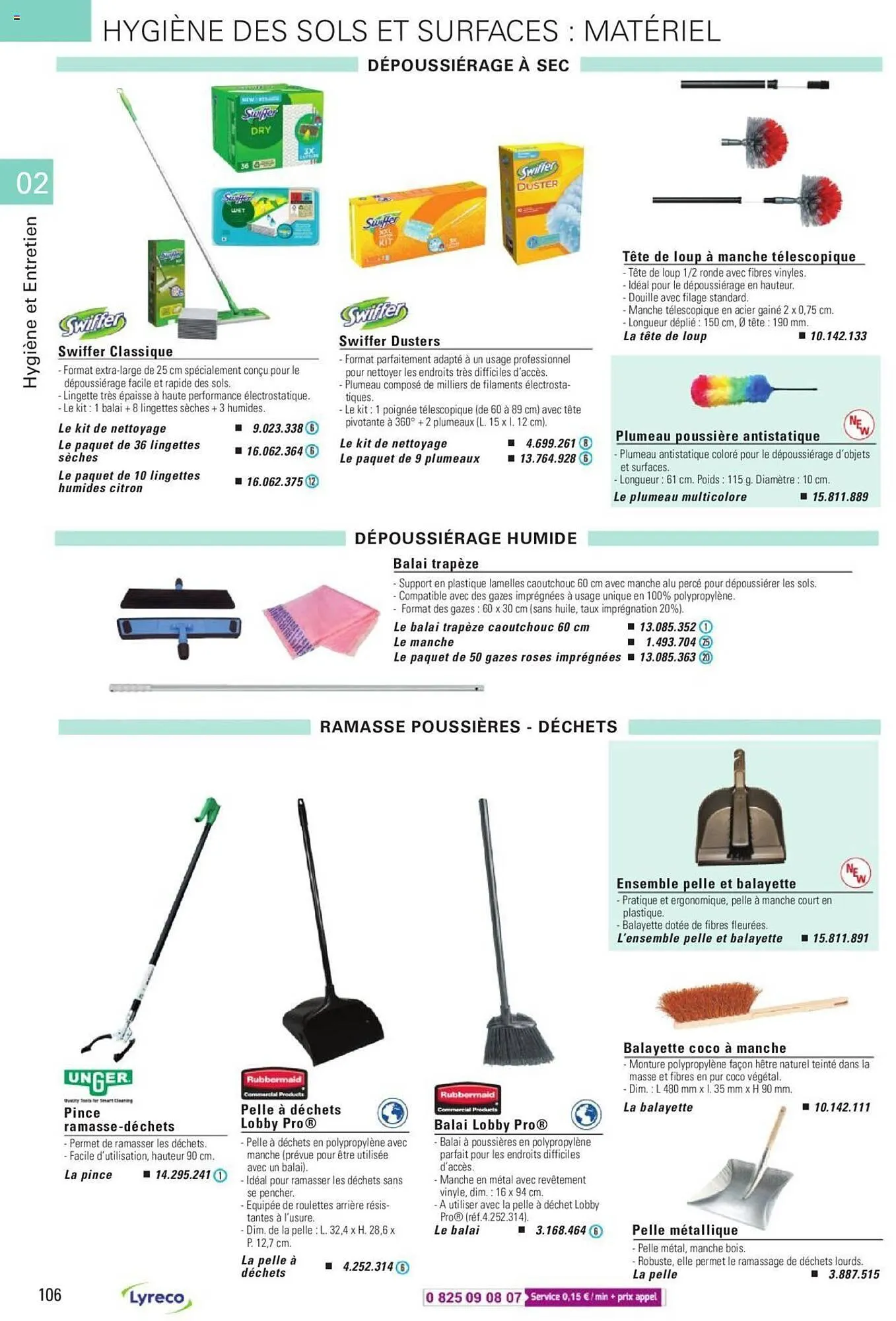 Catalogue Lyreco du 15 mai au 31 décembre 2023 - Catalogue page 106