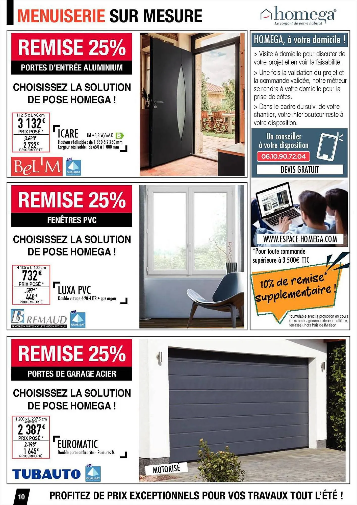 Catalogue Chretien Matériaux du 6 juillet au 19 août 2023 - Catalogue page 10