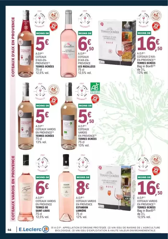 GUIDES DES VINS 2024/2025 du 1 avril au 31 décembre 2025 - Catalogue page 68