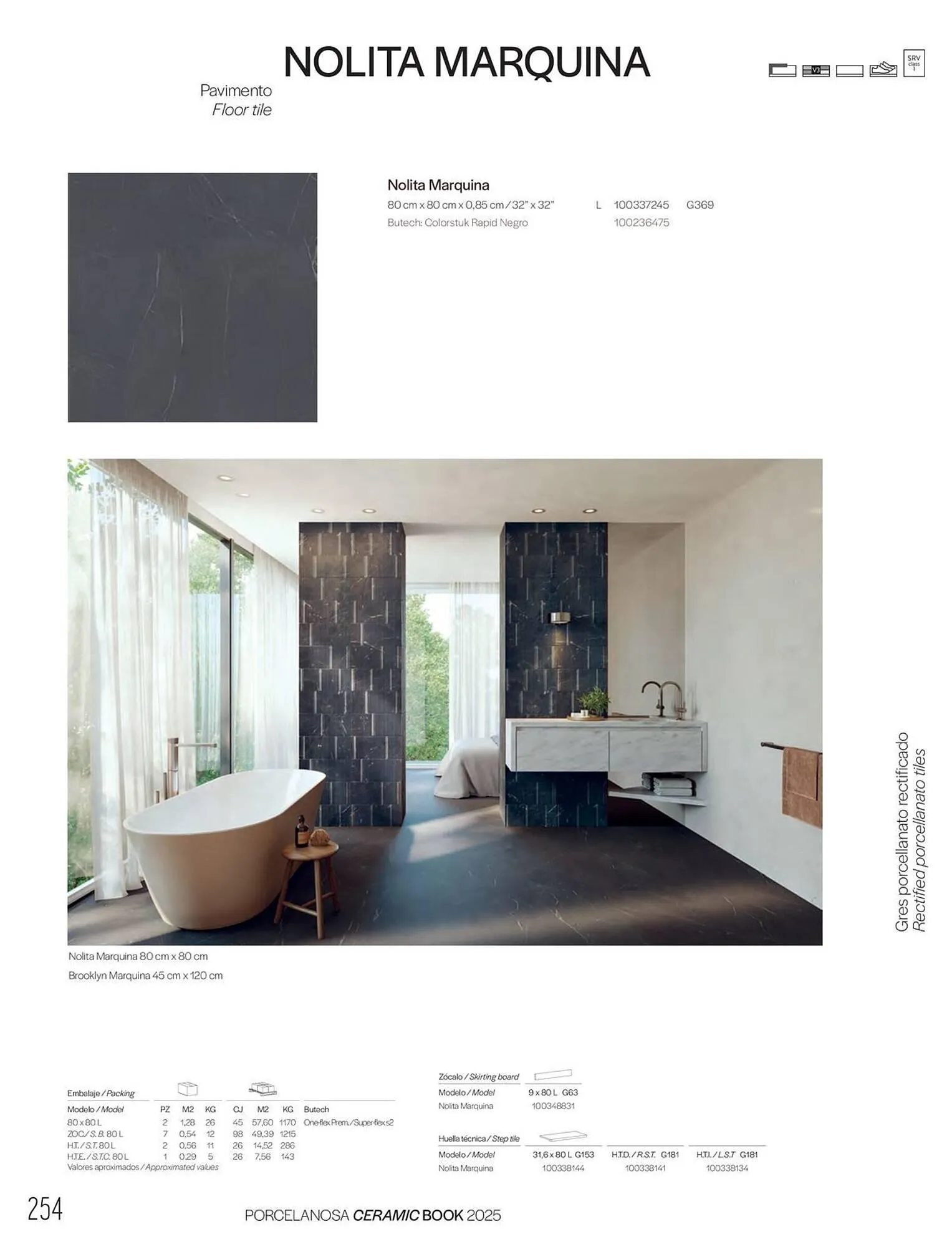 Catalogue Porcelanosa du 27 janvier au 31 décembre 2025 - Catalogue page 256