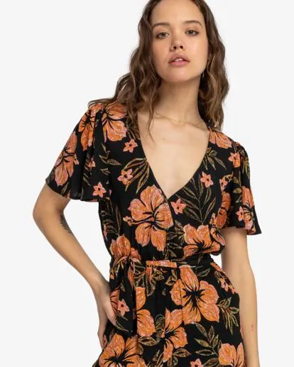 I Feel Love - Combinaison évasée à la jambe pour femme