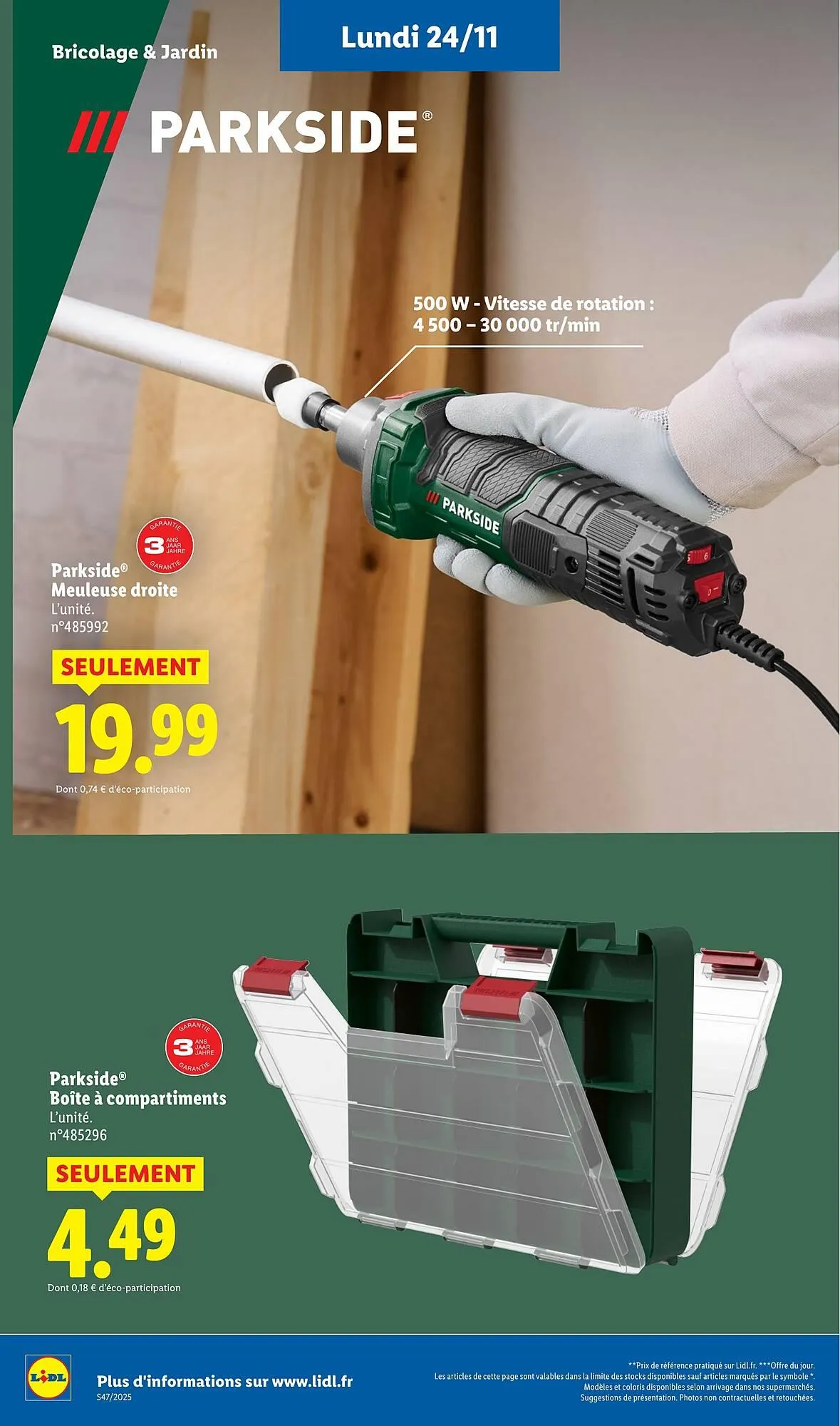 Catalogue Lidl du 20 novembre au 26 novembre 2025 - Catalogue page 74