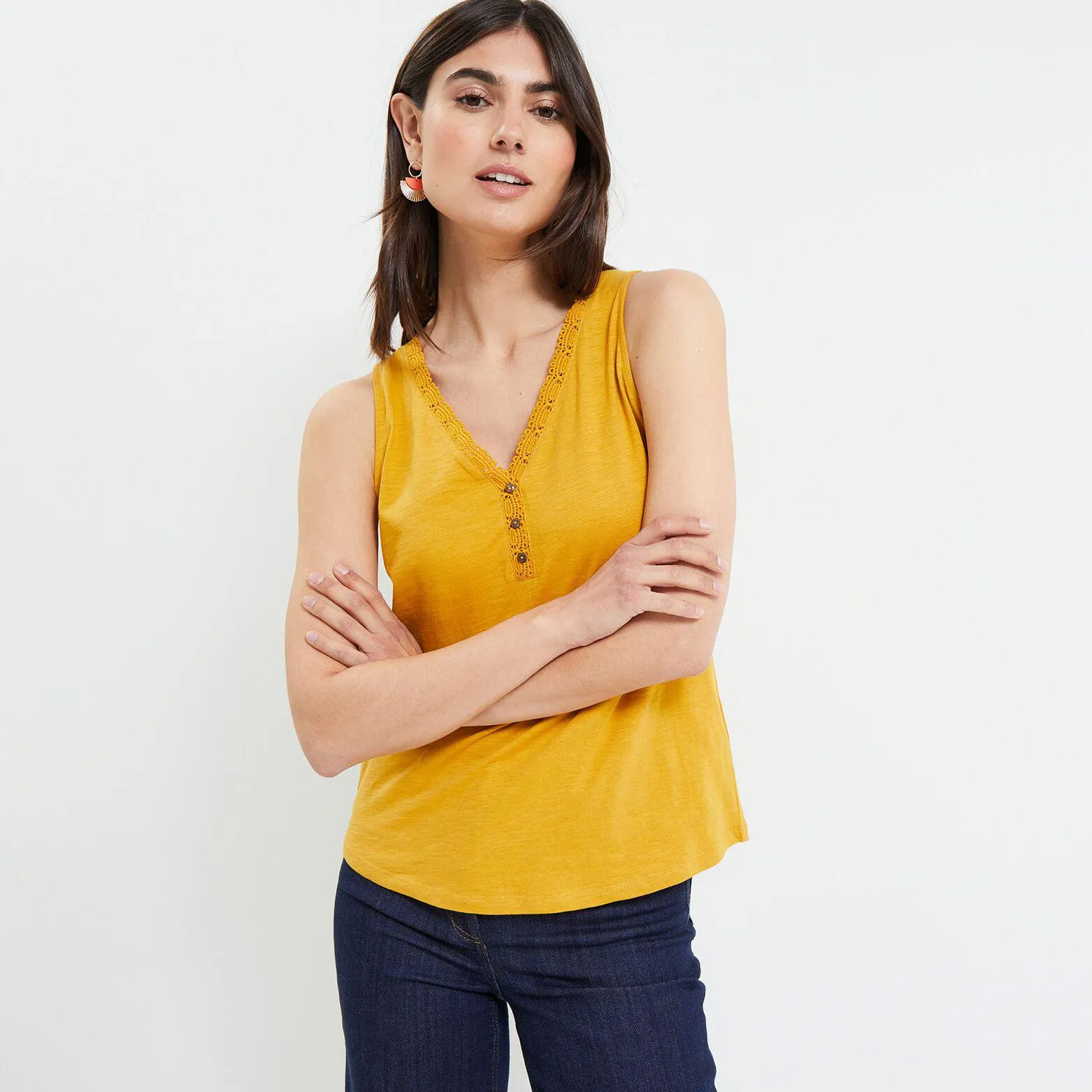 Débardeur uni femme