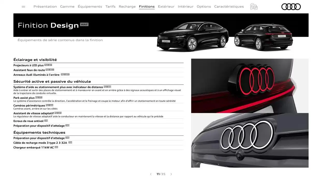 A6 e-tron du 7 janvier au 31 janvier 2026 - Catalogue page 11