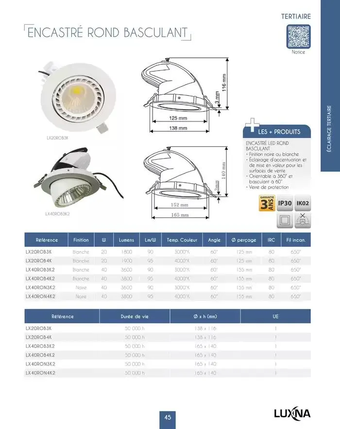 LUXNA 2025 du 1 janvier au 31 décembre 2026 - Catalogue page 47